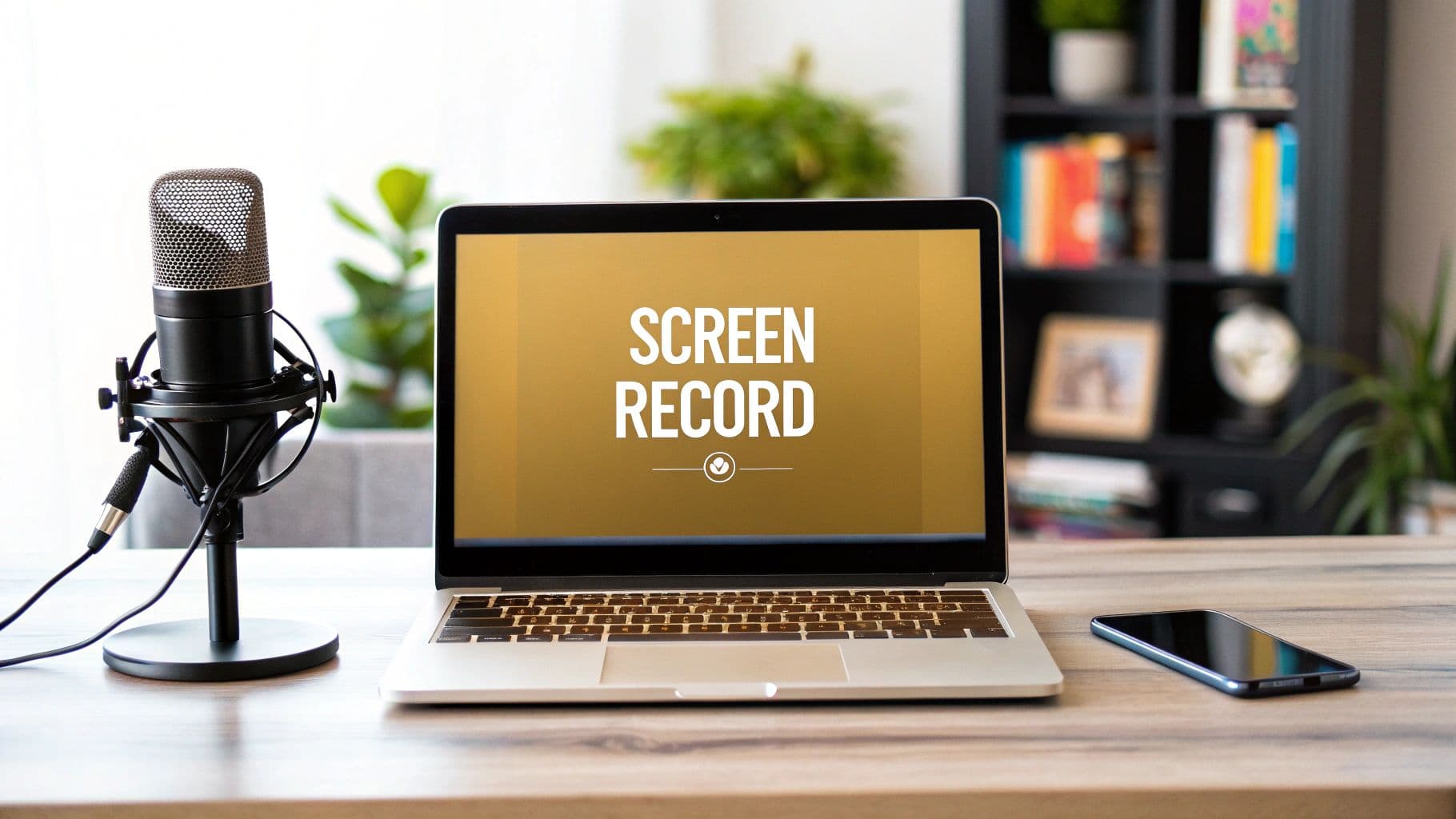 How to Screen Record with Microphone on Mac