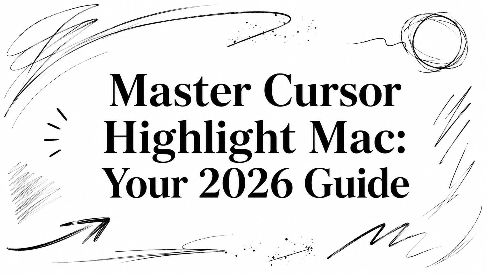 Master Cursor Highlight Mac: Your 2026 Guide