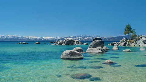 Tahoe Beach wallpaper background for screenshots